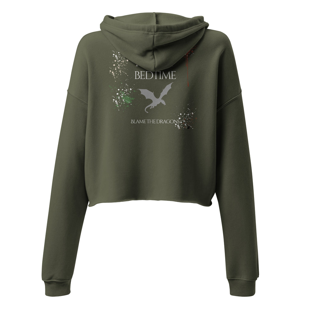 Blame the Dragons Cropped Hoodie