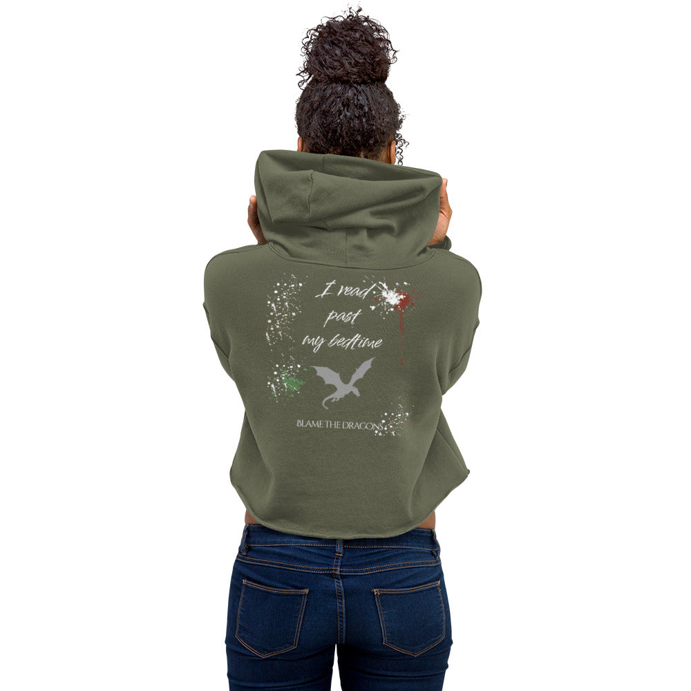 Blame the Dragons Cropped Hoodie